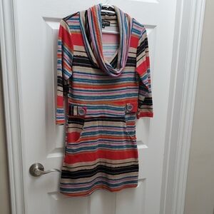 🌺 3/ $45 Papillon Blanc Multicolor Knit Tunic